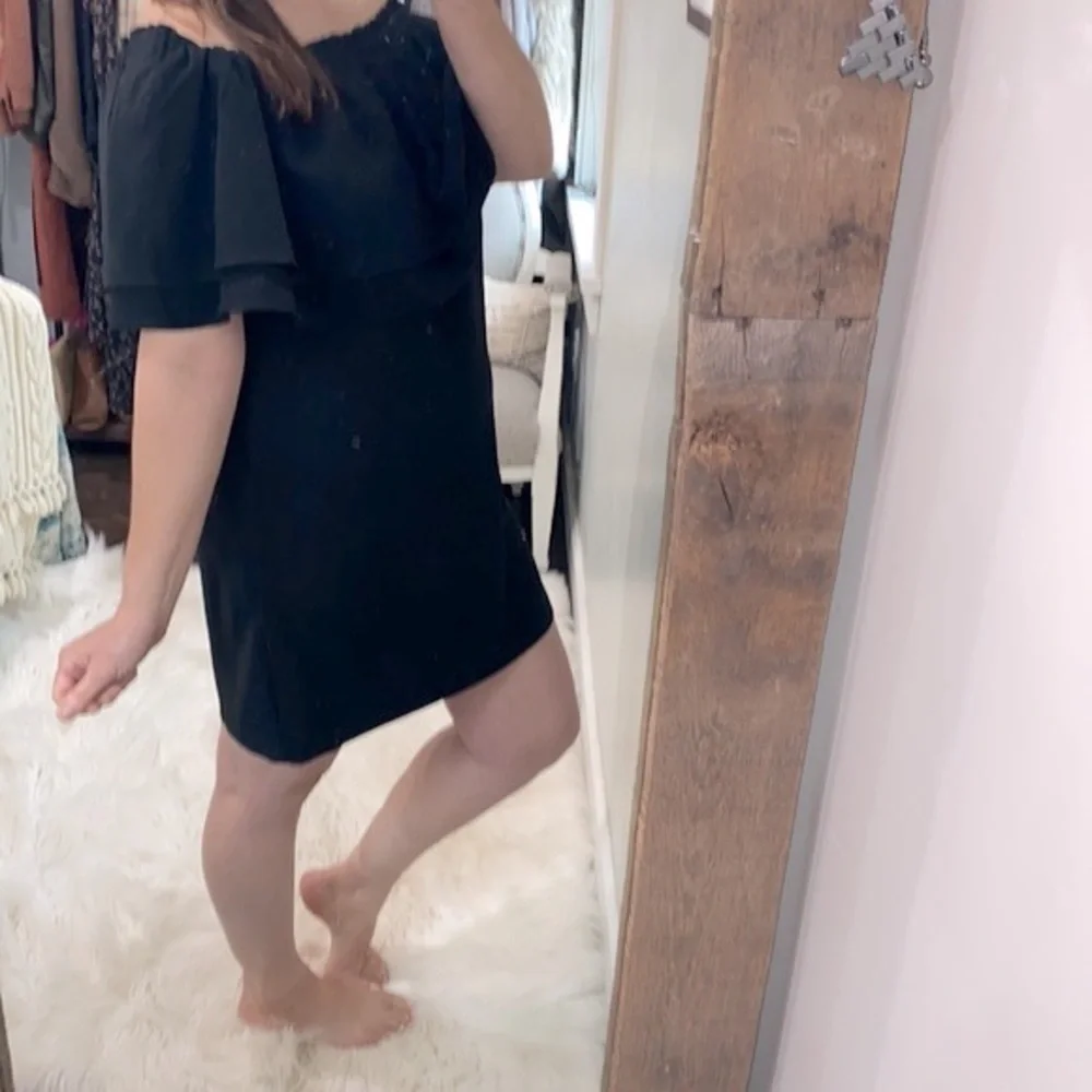 Mudpie black dress size large new with tags